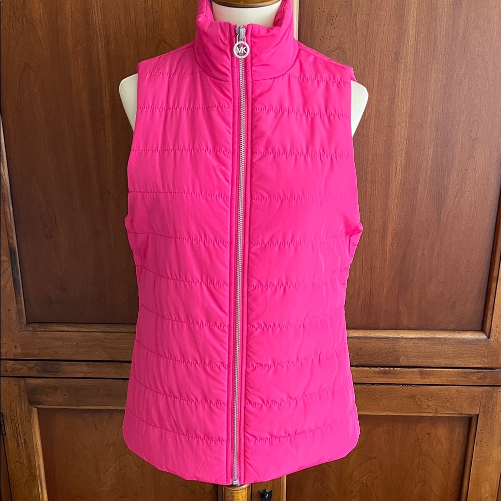Michael Kors Quilted Zip Vest NWT - Picture 4 of 12